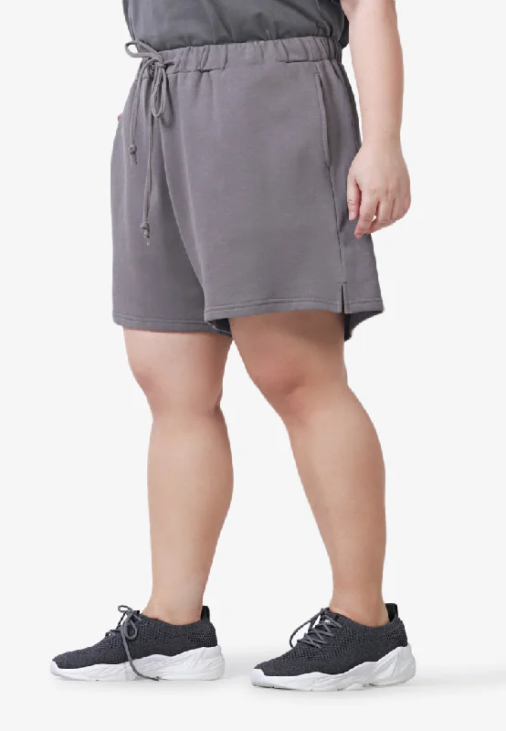 Shona Premium Staycation Shorts - Grey