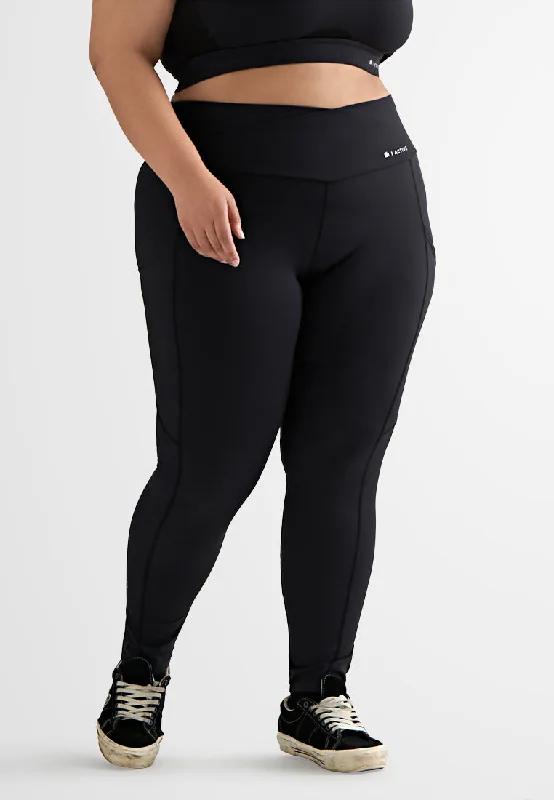 Energy Cross Over Waist Active Leggings