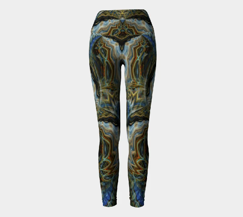 Alien Flower No.2 High Waist Leggings