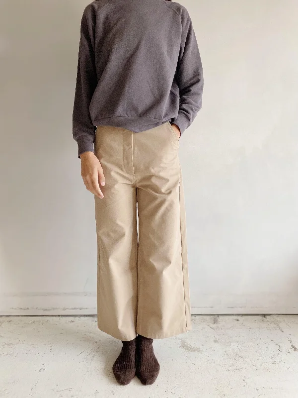 andes pant in khaki twill