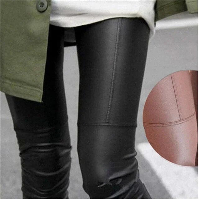 Women Sexy Black Brown Modal Leggings