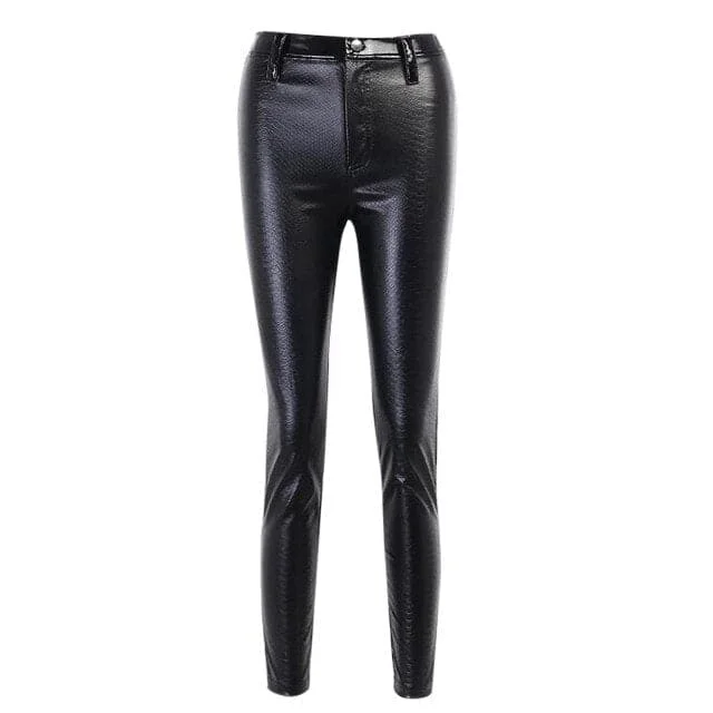 Winter Fashion Women Leggings Women Street Versatile Cool Zipper Pants leggings