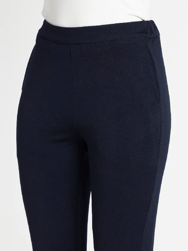 Blue Stretchable Pant