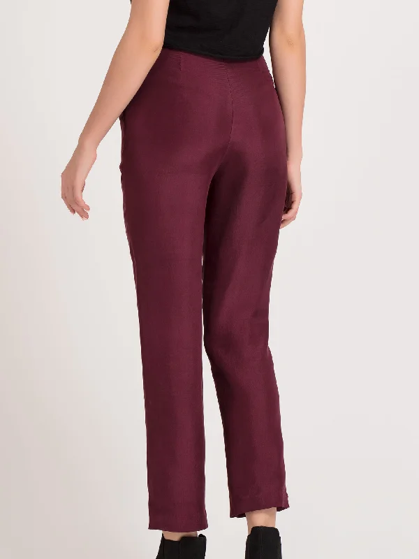 Burgundy Pants