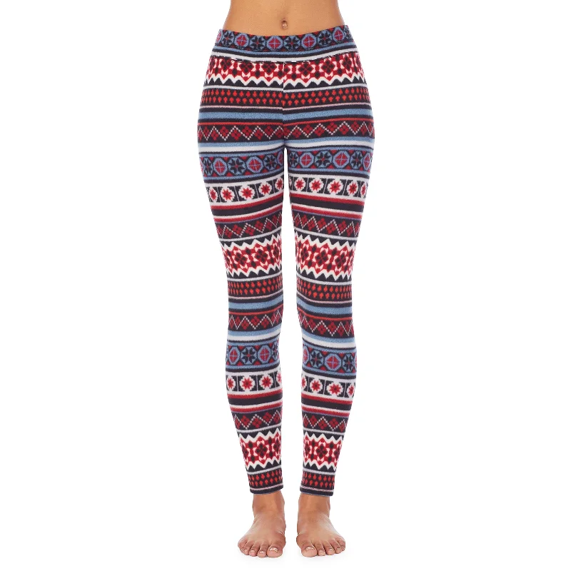 Red Blue Fair Isle / XS