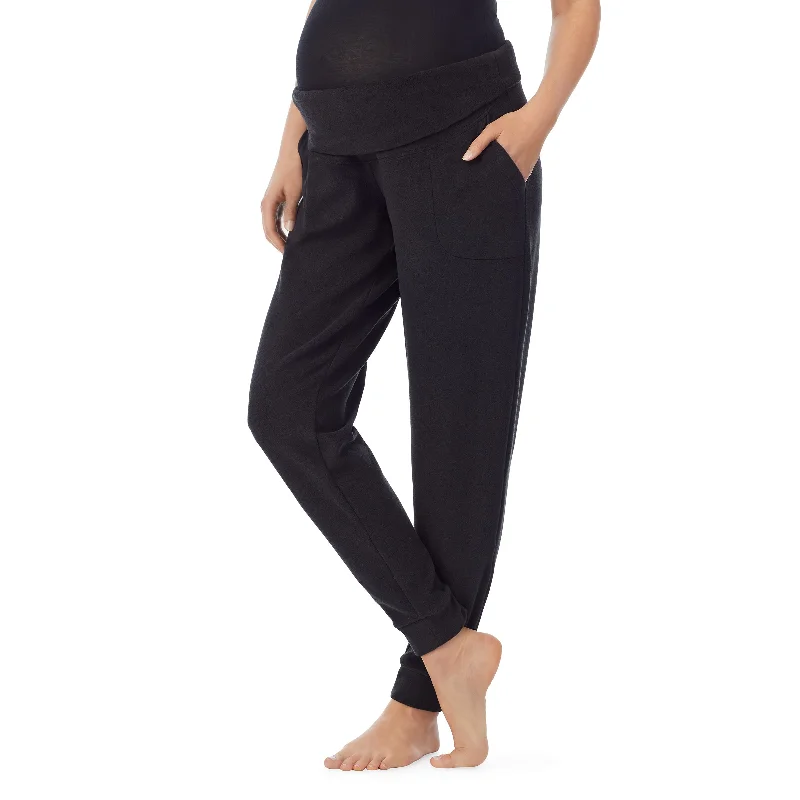 Fleecewear With Stretch Maternity Jogger