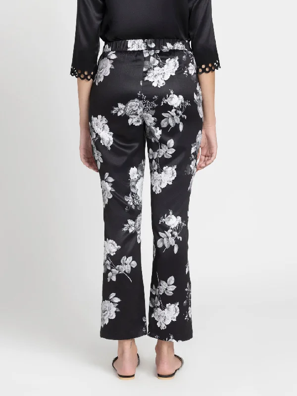 Floral straight pant