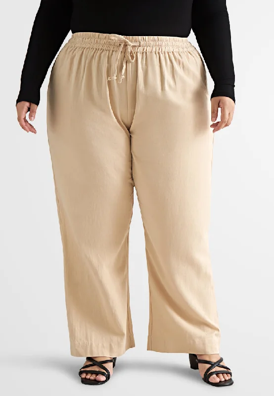 Laine Linen Drawstring Pants