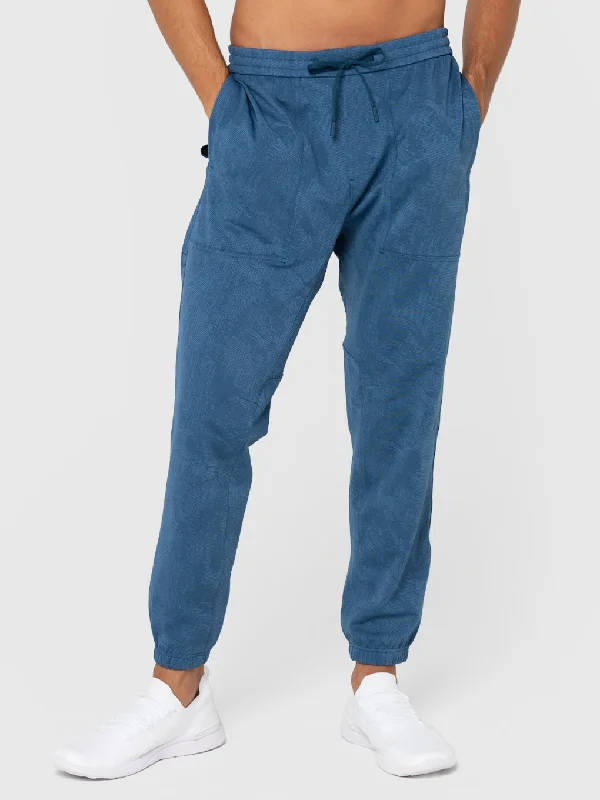 Lululemon Marble Blue Relaxed Fit Jogger