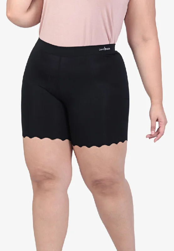 Inez Lightweight Inner Shorts (2 pcs) - Black