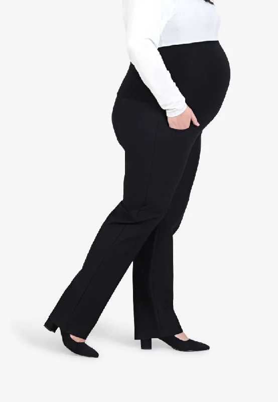 Maminka Maternity Formal Work Pants - Black