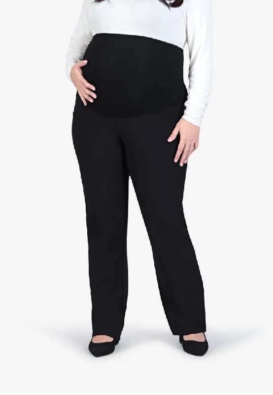 Maminka Maternity Formal Work Pants - Black