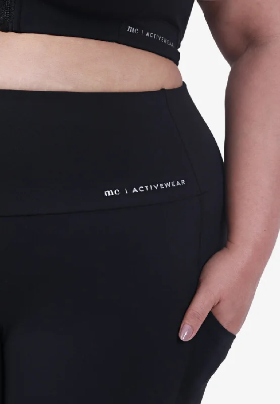 Living High-waisted Activewear Pocket Leggings - Black