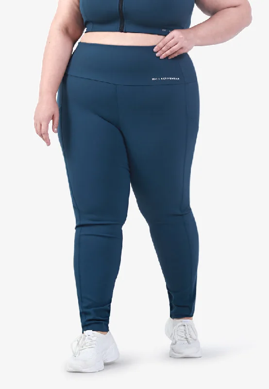 Living High-waisted Activewear Pocket Leggings - Teal