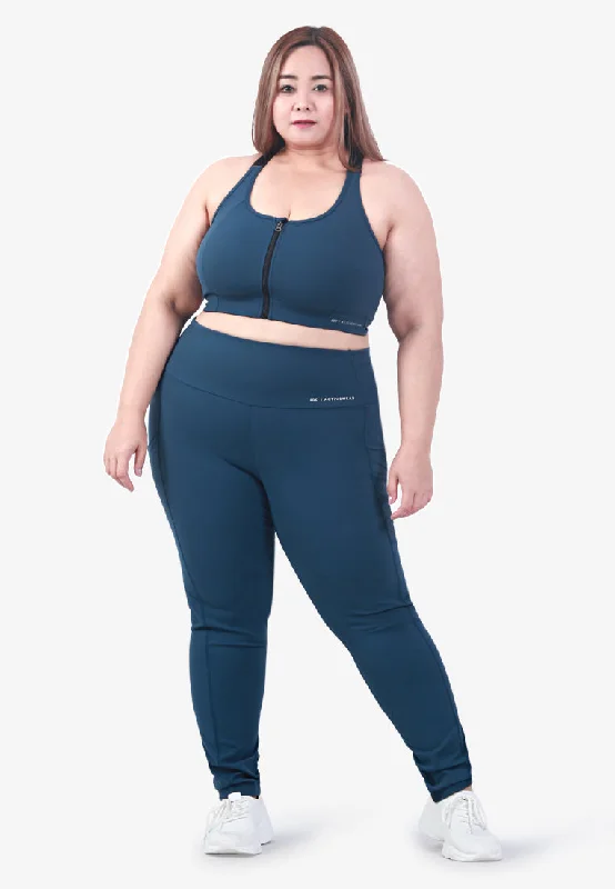 Living High-waisted Activewear Pocket Leggings - Teal