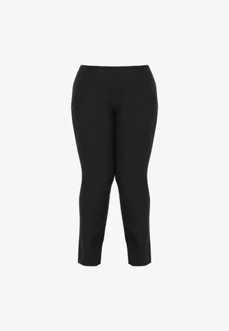 Gracie FLEXI Tall Version Straight Cut Pants - Black