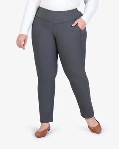 Queenie FLEXI Skinny Pants - Grey