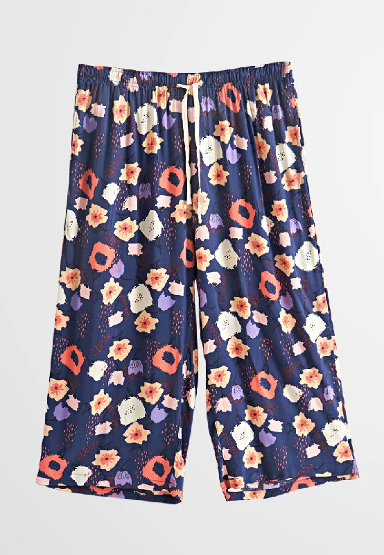 Thamara Cotton Rayon 3/4 Lounge Pants