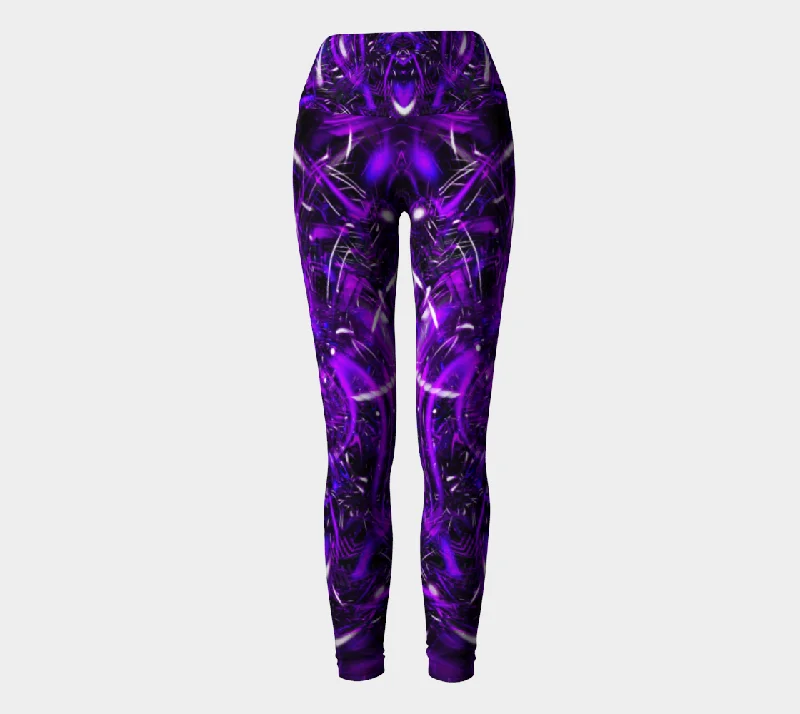 Purple Portal High Waist Leggings