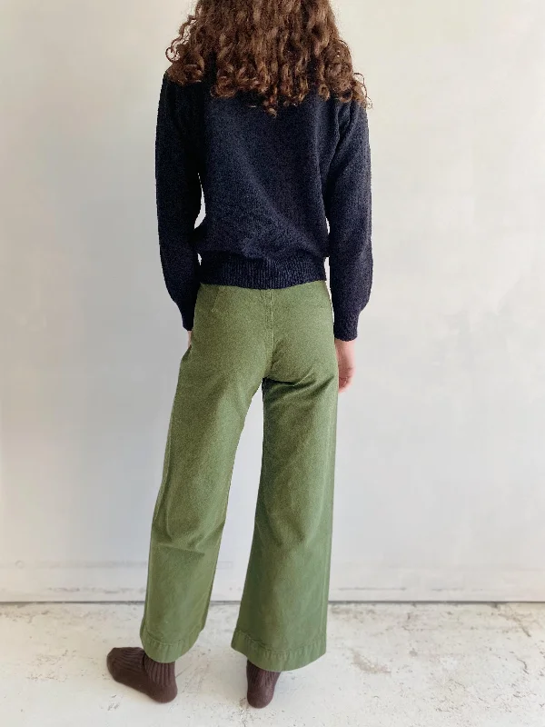 sailor pant in olive