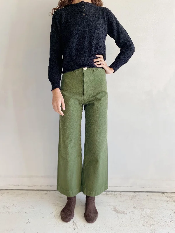 sailor pant in olive