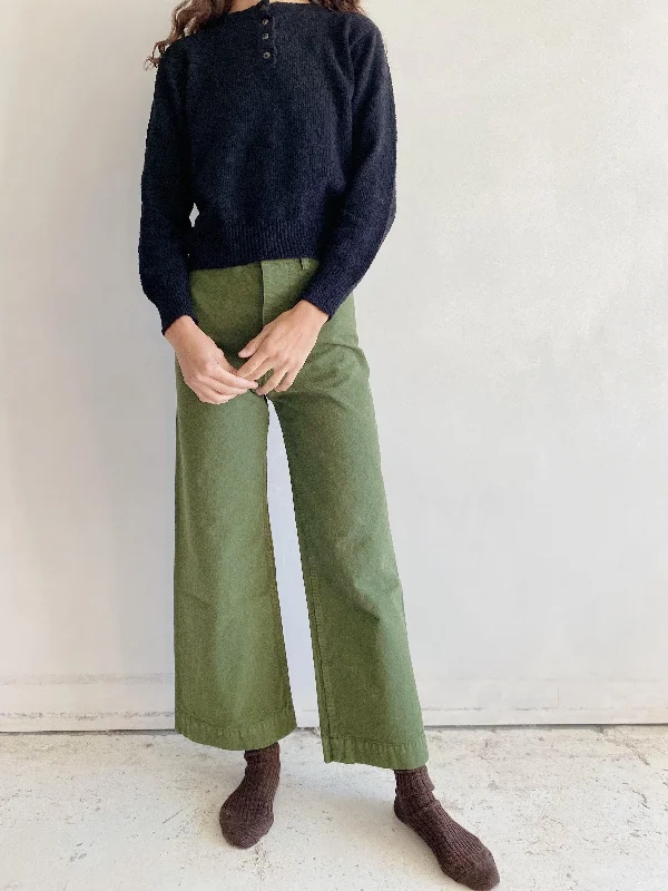 sailor pant in olive