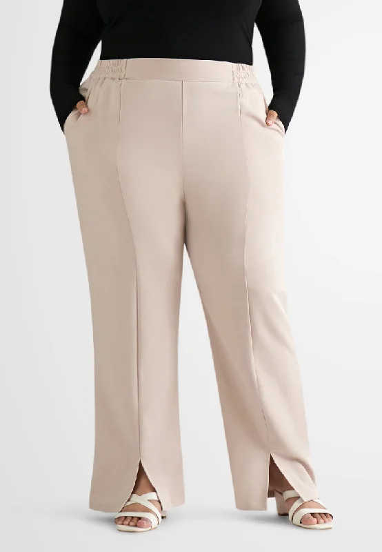 Shirley Front Slit Work Pants