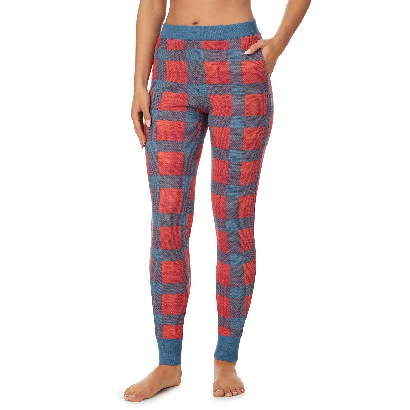 Red Blue Buffalo Check / XS