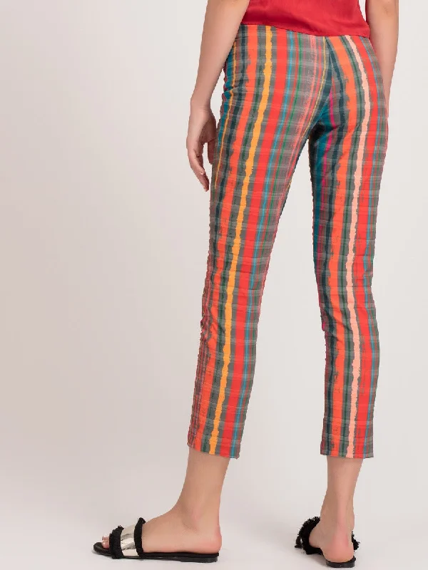 Stripe Ankle Pants