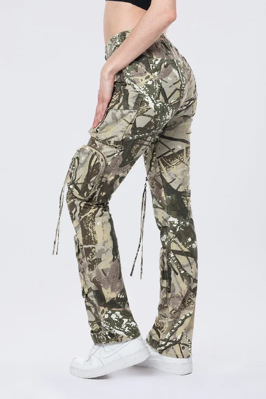 Utility Cargo Pants - Olive Hunting Camo