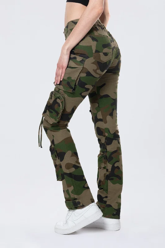 Utility Cargo Pants - Wood Camo