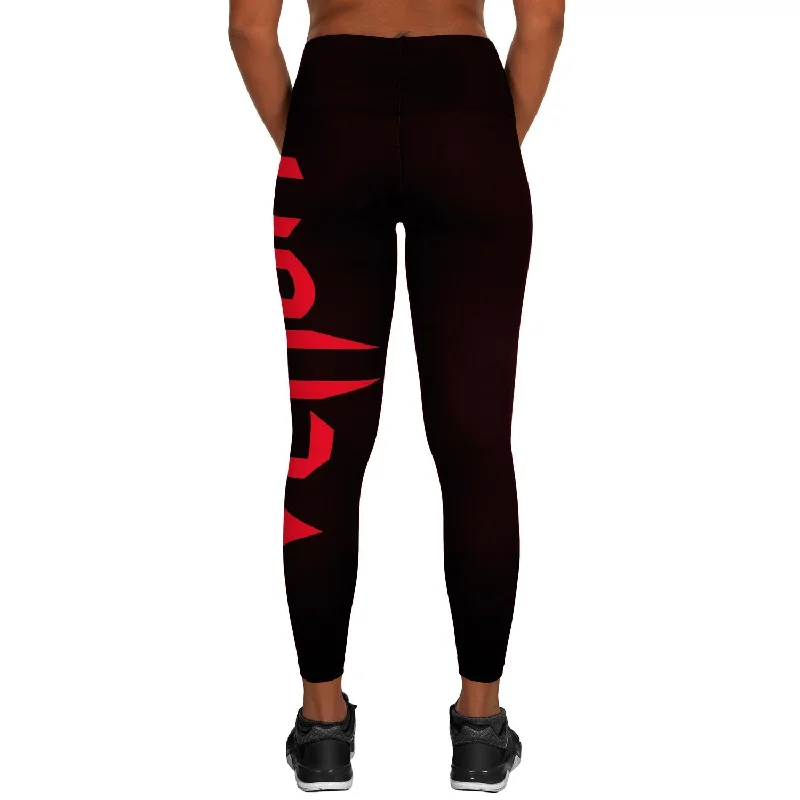 Venum Giant Leggings - Black/Red