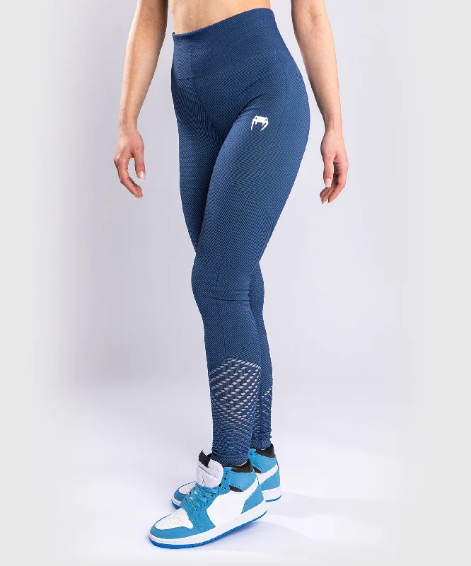 Venum Sparring Seamless Leggings - For Women - Navy Blue