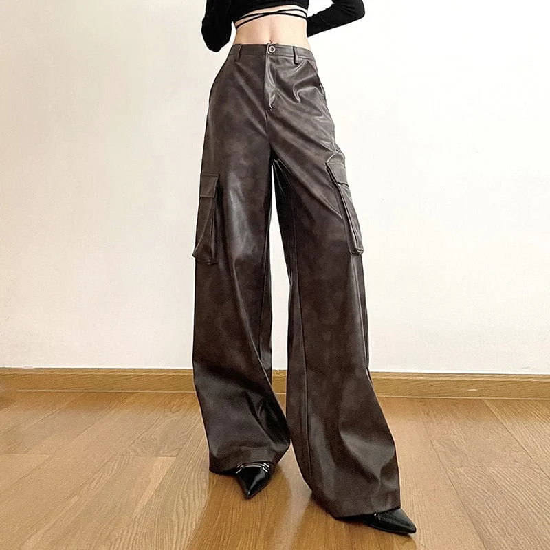 Women's Grunge Loose Cargo Pants