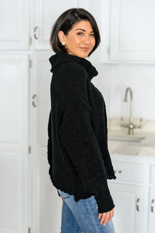 Maureen Long Sleeve Solid Knit Sweater