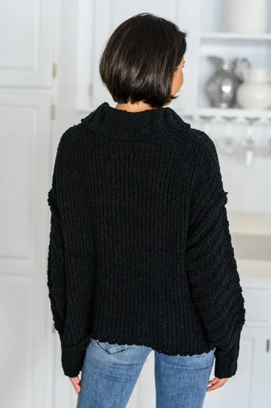 Maureen Long Sleeve Solid Knit Sweater