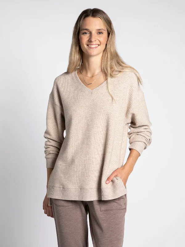 CAPPUCCINO HEATHER / S / Final Sale