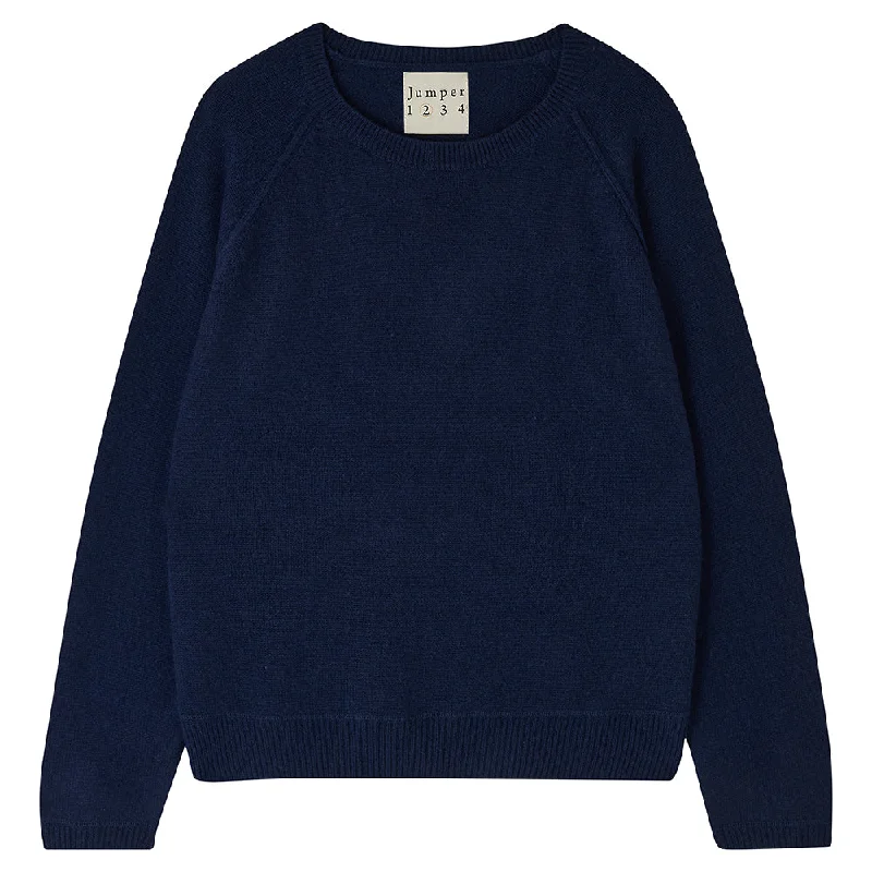 Cashmere Heavy Sweat in Navy