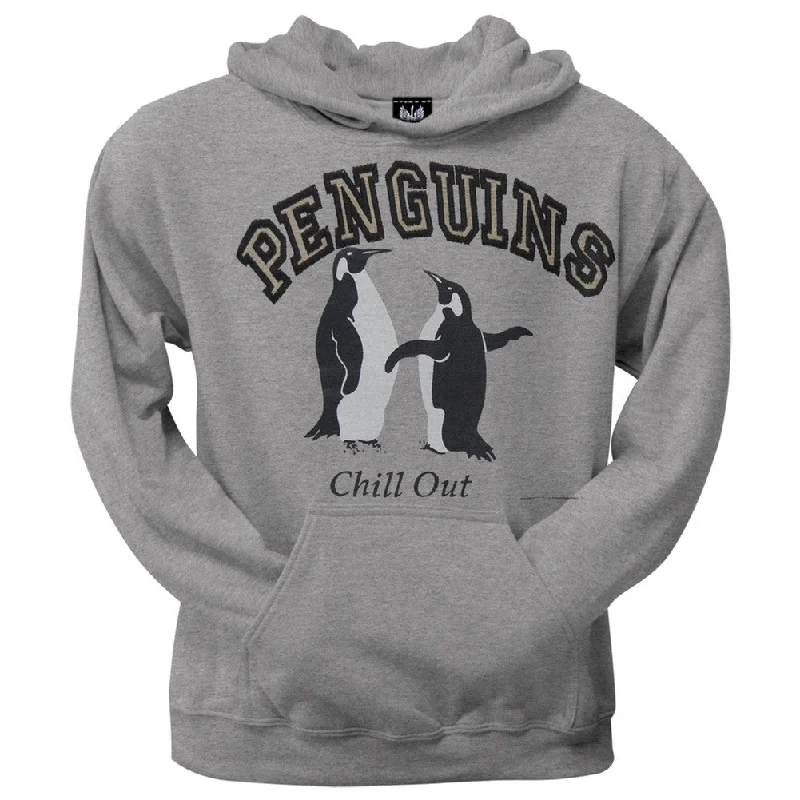 Chill Out Penguin Men's Hoodie