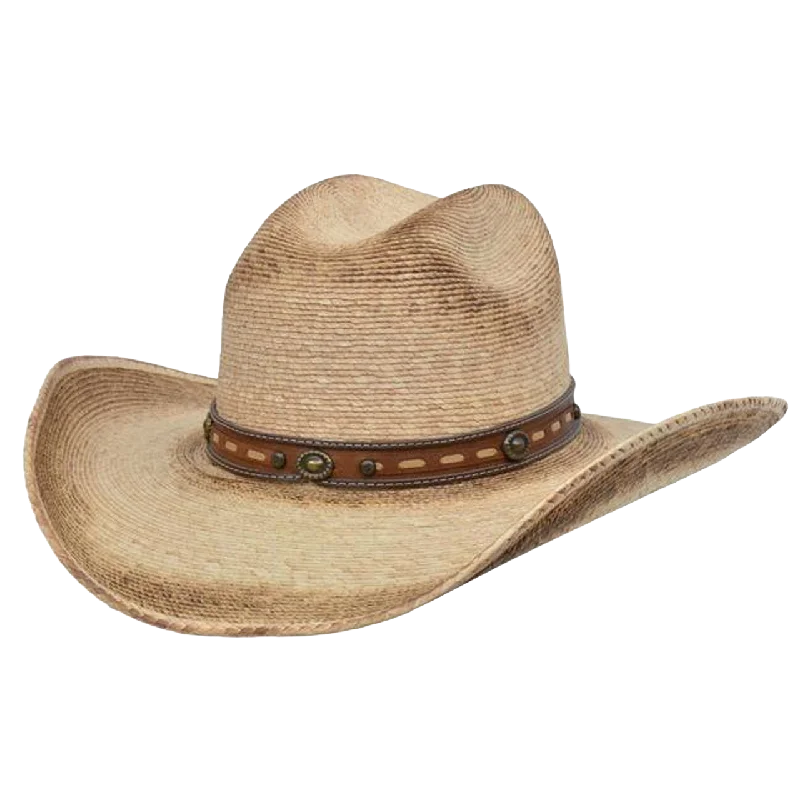 Alamo® Unisex Hearn Palm Straw Western Cowboy Hat D28740