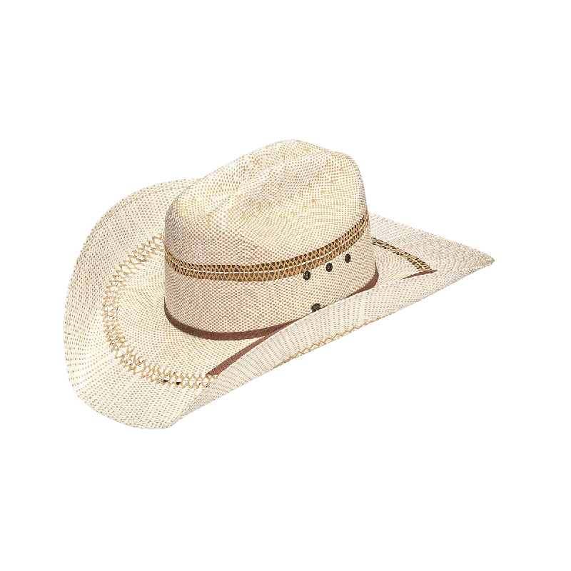 Ariat Bangora 2-Cord Tan Straw Western Hat A73124