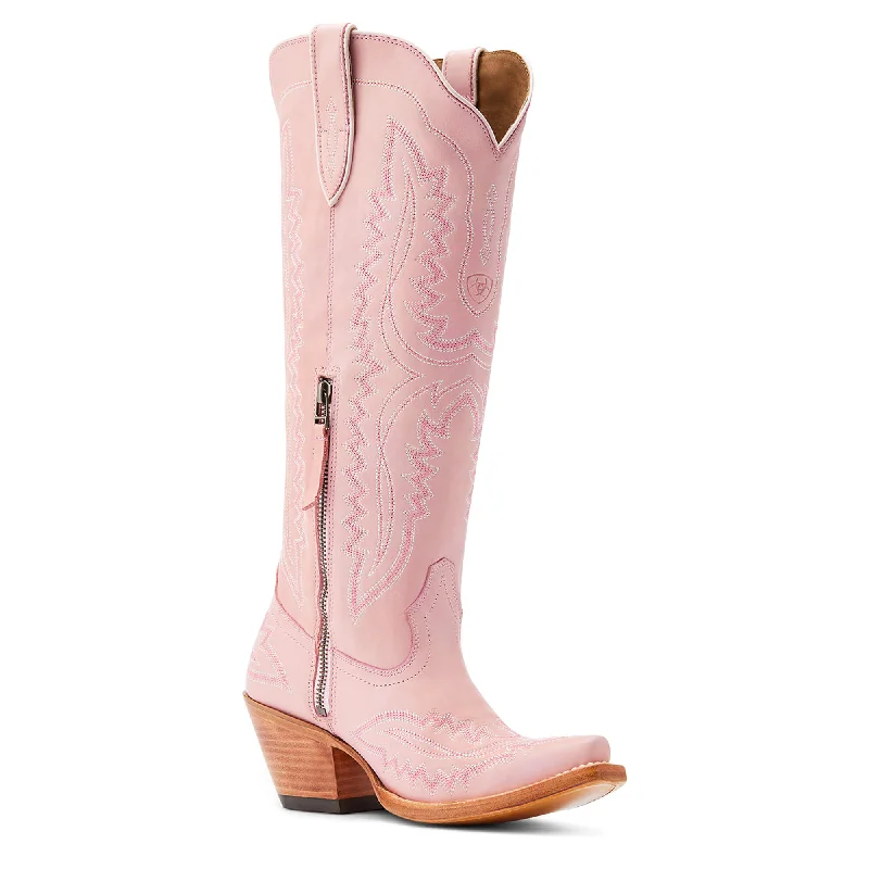 Ariat® Ladies Casanova Powder Pink Tall Western Boots 10044480