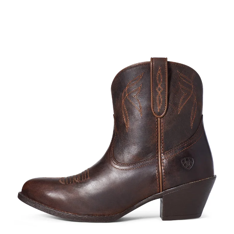 Ariat Ladies Darlin Sassy Brown Booties 10035994