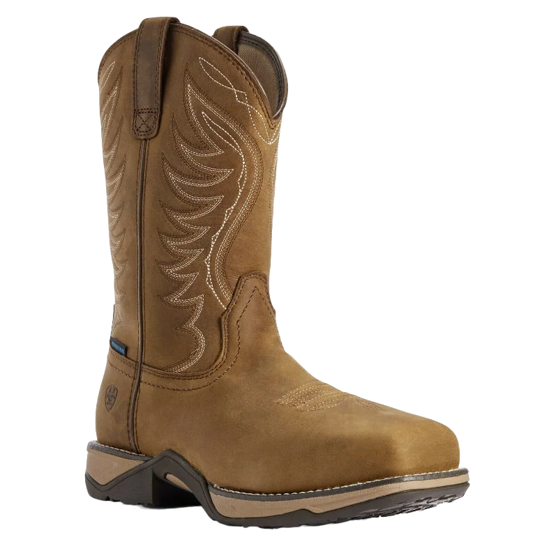 Ariat® Ladies Distressed Brown Anthem Composite Toe H2O Boots 10031664