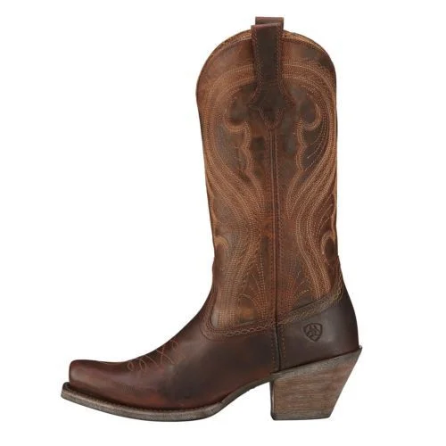 Ariat Ladies Lively Sassy Brown Boot 10016357