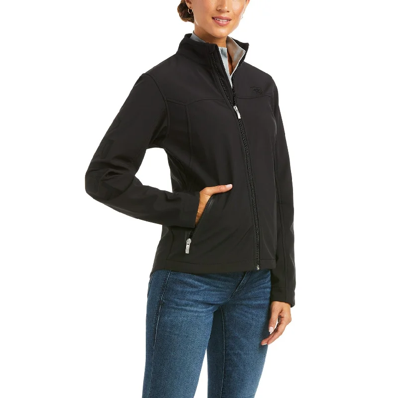 Ariat Ladies New Team Black Softshell Jacket 10037393