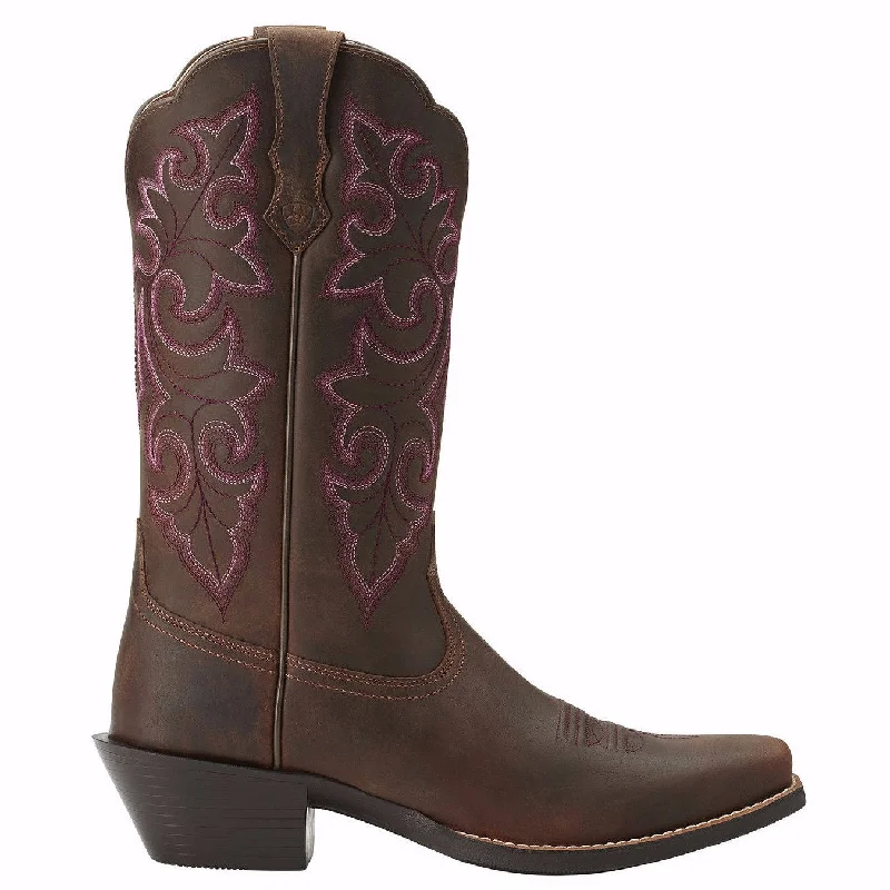 Ariat Ladies Round Up Square Toe Boots 10014172