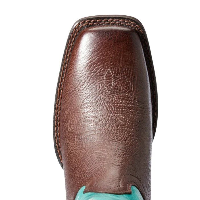 Ariat® Ladies Turquoise & Dark Cottage Cattle Drive Boots 10033870