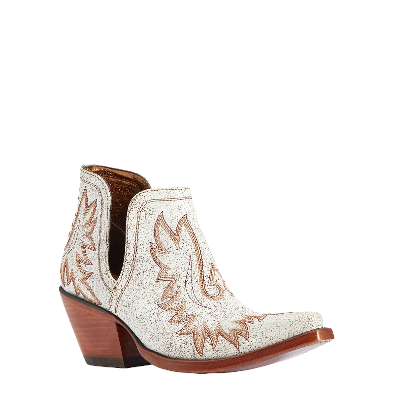 Ariat® Ladies Dixon Bright Lights White Western Booties 10042453