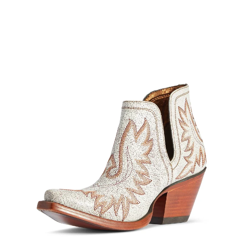 Ariat® Ladies Dixon Bright Lights White Western Booties 10042453